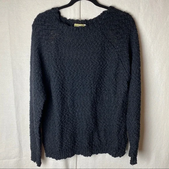 Lands End Super soft Brown Fleece Pullover~L - Picture 4 of 8